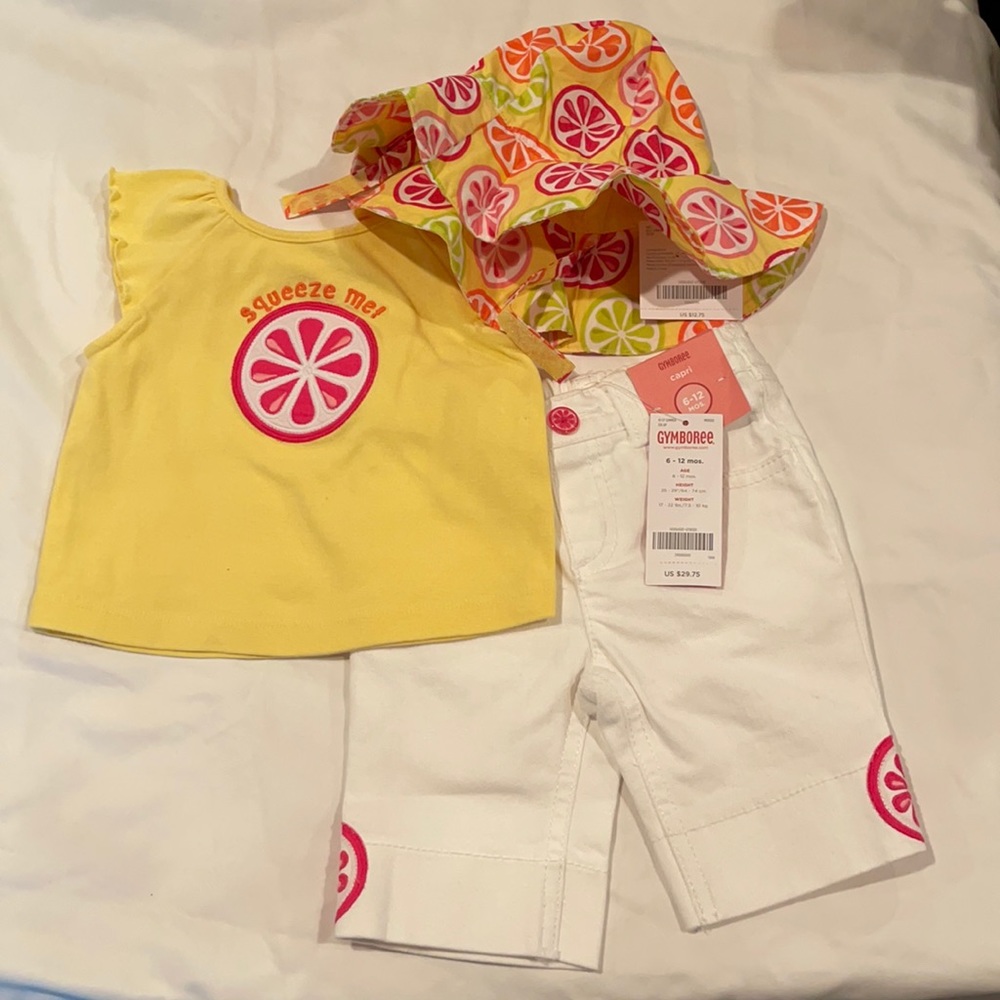 New 6-12 month summer set !